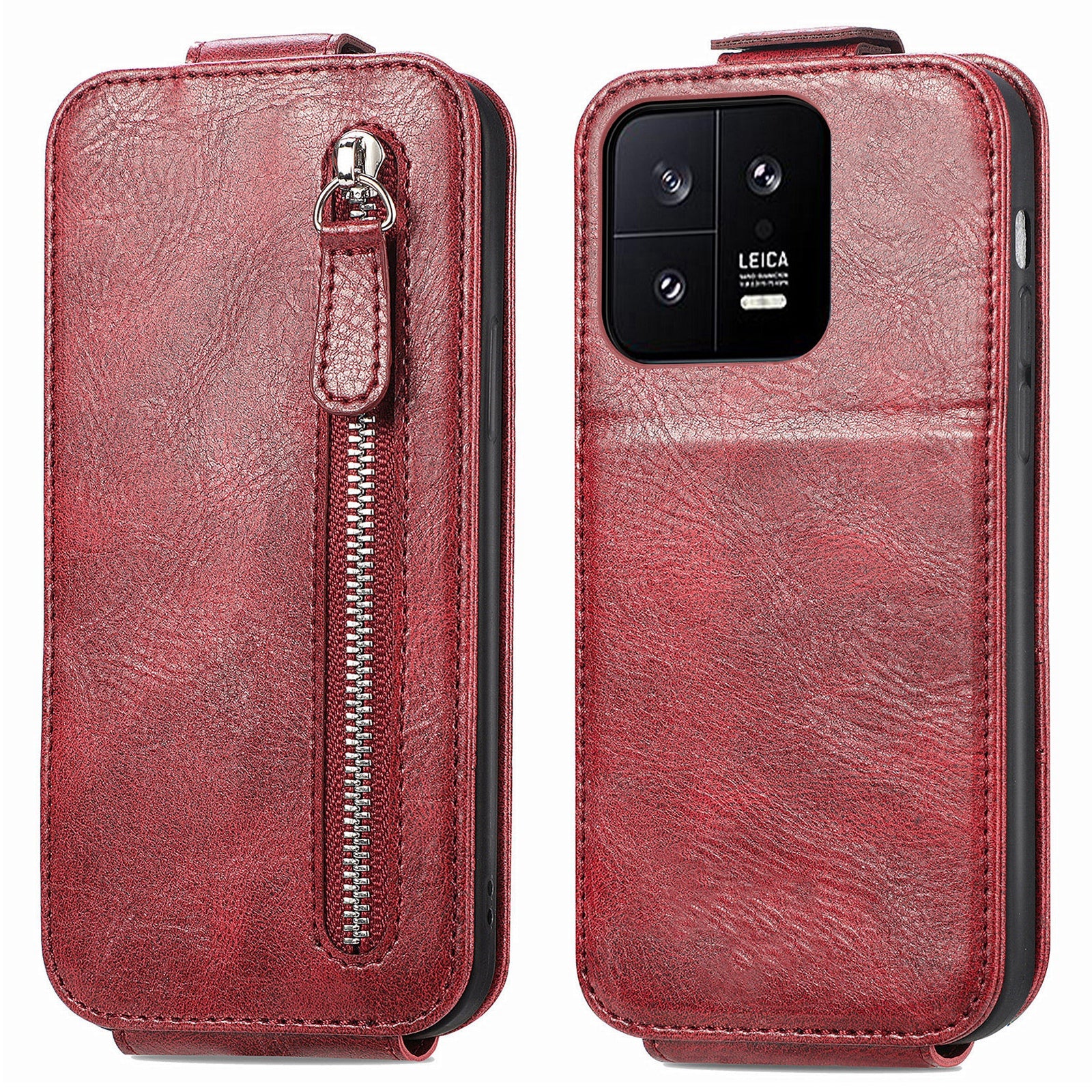 For Xiaomi 13 5G Drop Protection Vertical Flip PU Leather Phone Case Wallet Stand Magnetic Closure Cover For Xiaomi 13 5G Drop Protection Vertical Flip PU Leather Phone Case Wallet Stand Magnetic Closure Cover
